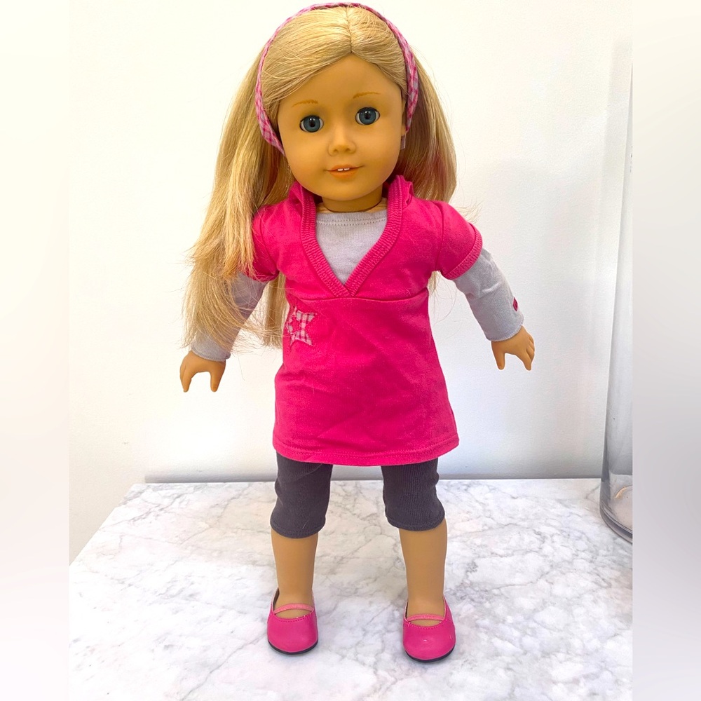 American Girl doll JLY 27 Blonde hair Blue Eyes 2008 version- retired